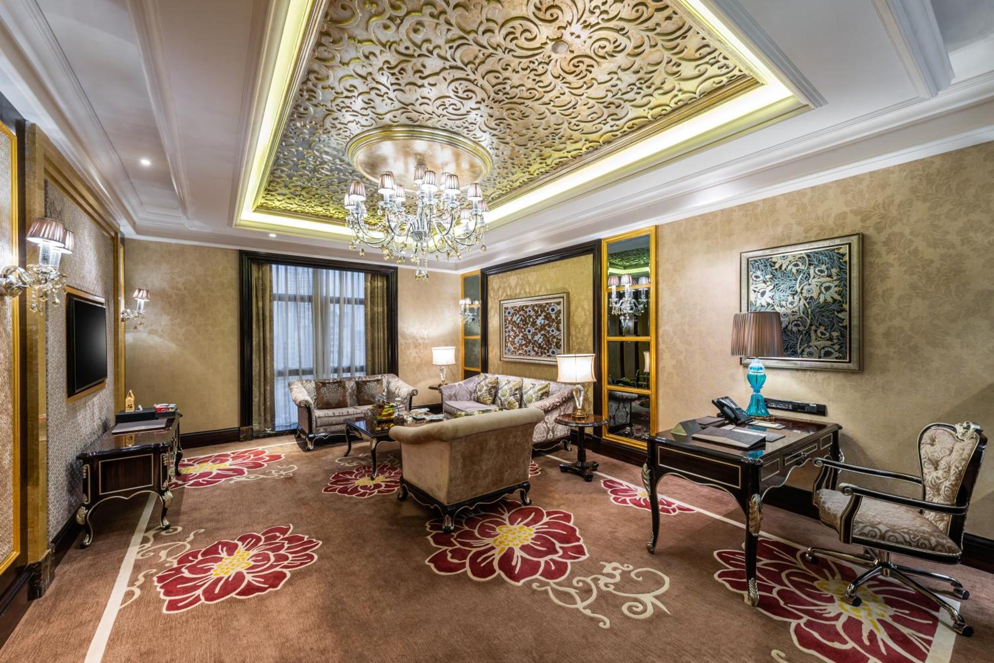 Narcissus Riyadh Hotel & Spa Exterior foto A suite at the hotel